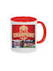 Mug Ceramic Red 330ml