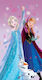 Πετσέτα Θαλάσσης Microfiber 70x140cm Borea Frozen Λιλά