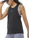 Shakeout Core Women's Athletic Blouse Sleeveless Fast Drying Black