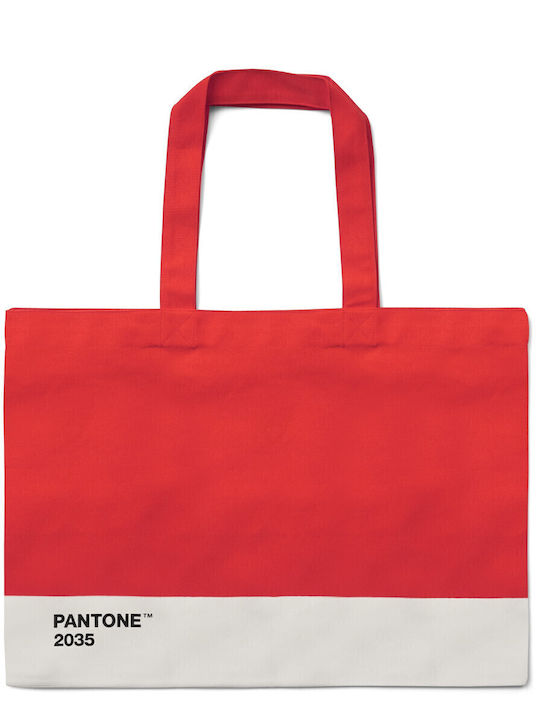 Pantone Fabric Beach Bag Red