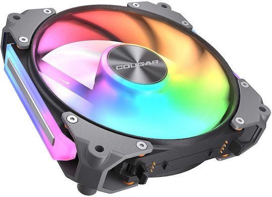Cougar Apolar 120 Case Fan (2200rpm / 75.38cfm) με ARGB Φωτισμό και Σύνδεση 3-Pin / 4-Pin PWM