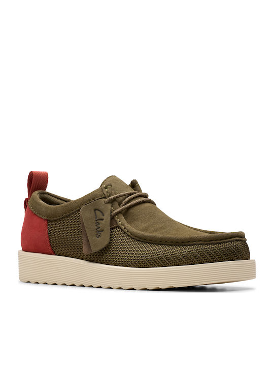 Clarks Men's Moccasins Green