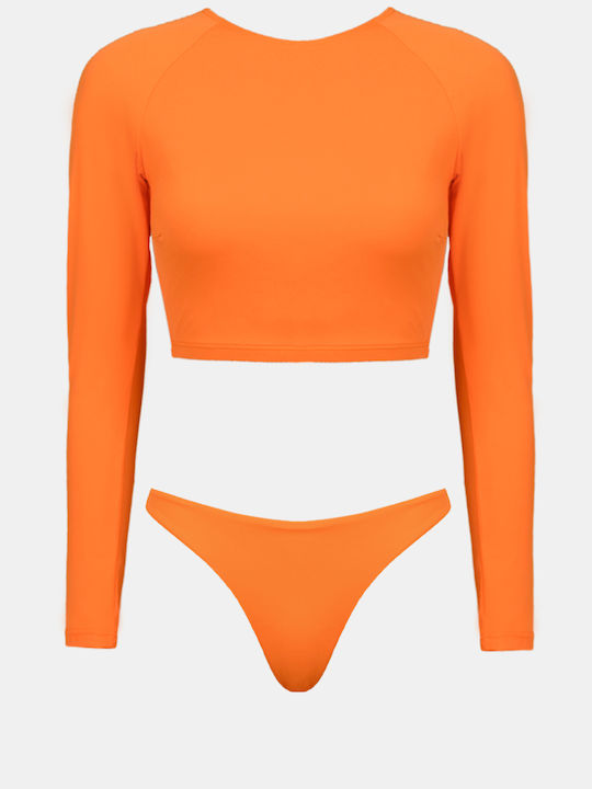 Rock Club Set Bikini Πορτοκαλι