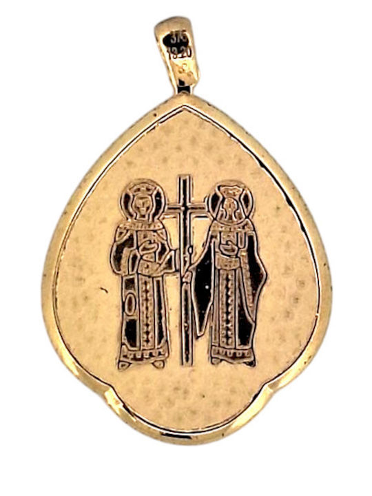 Rubini Charm Talisman Konstantin aus 9K Gold