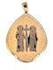Rubini Charm Talisman Konstantin aus 9K Gold