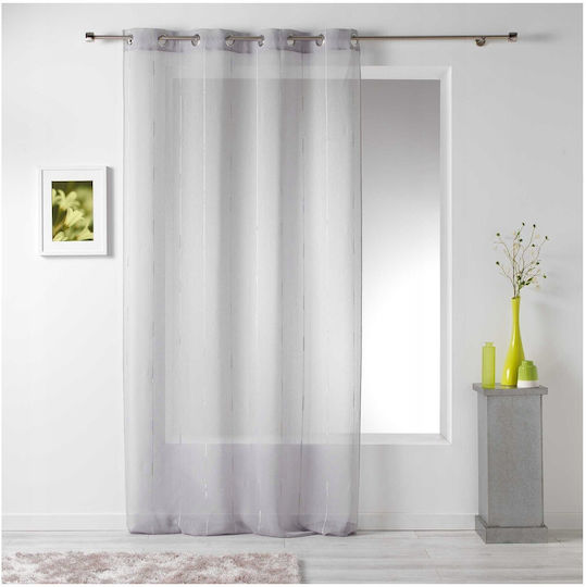 Douceur d'Intérieur Завеса с Копчета Linahe Сив 140x260бр