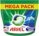 Ariel Mountain Spring Detergent for Whites Clothes (63 Capsules)