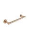 Verdi Single Wall-Mounted Bathroom Rail ​29x4.4cm Copper