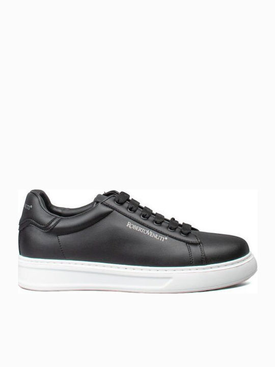 Roberto Venuti Flatforms Sneakers Black