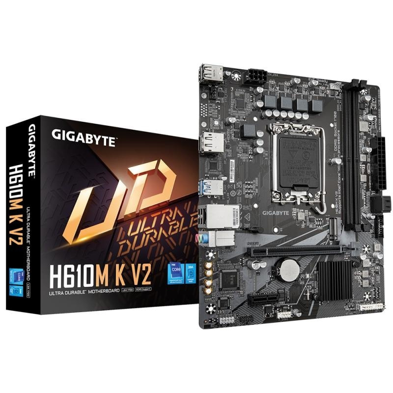 Gigabyte H610M K V2 rev. 1.0 Motherboard ATX με Intel 1700 Socket