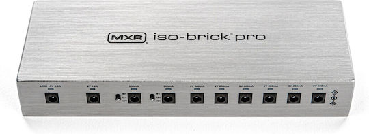 MXR M242 ISO Brick Pro M242EU Τροφοδοτικό Πεταλιών Ηλεκτρικής Κιθάρας για 10 Πεταλάκια