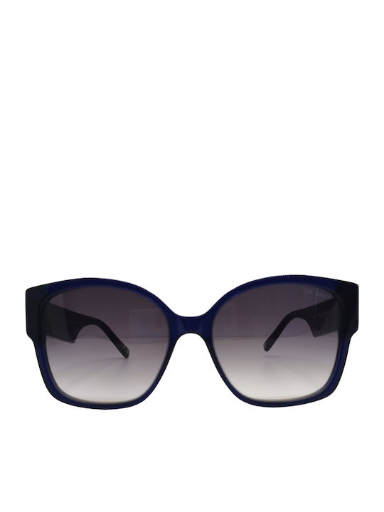 Ted Baker Women's Sunglasses with Blue Plastic Frame and Blue Lens TB1767 657