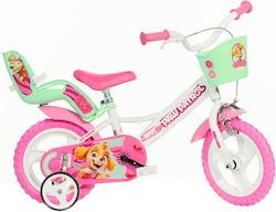 Dino Bikes 12" Παιδικό Πόλης Ροζ