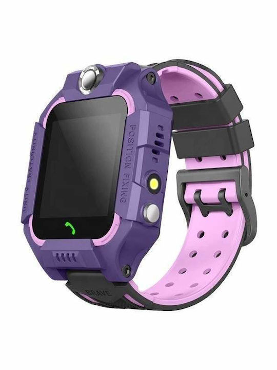Smartwatch Pentru Copii Cu GPS Violet