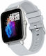 Smartwatch με Παλμογράφο (Ασημί)