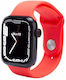 Series 7 Smartwatch με Παλμογράφο (Κόκκινο)