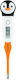 Microlife Digital Thermometer Orange MT 720