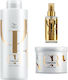 Wella Oil Reflection Грижа За Косата Хидратация За Непокорна Коса С Шампоан Маска И Масло 3 Бройки