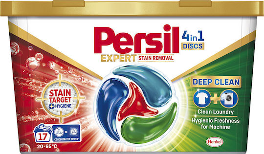 Persil Expert Απορρυπαντικό για Λευκά Ρούχα (17 Κάψουλες)