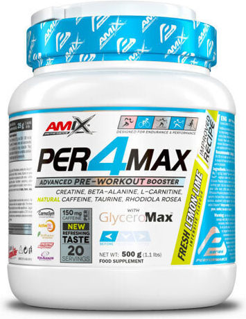 Amix Performance Per4Max Booster Besonderes Nahrungsergänzungsmittel 500gr Fruit Punch