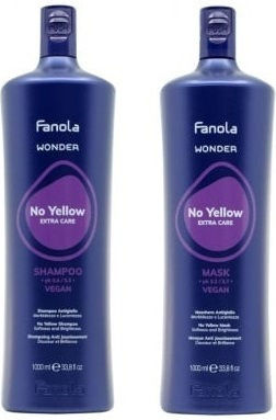 Fanola No Yellow Seturi Pentru Par Tratamente Pentru Păr Vopsit Cu Șampon Și Mască
