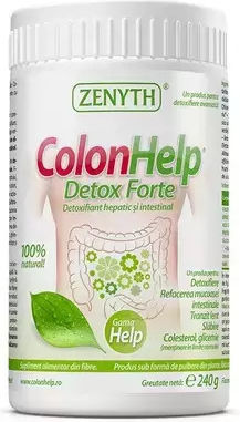 Zenyth Colon Help Detox Forte Supliment Alimentar Special 240gr