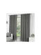 Sidi Home Plast Decotelia Vorhänge Verdunkelung mit Grommets Grau 140x260cm