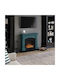 Tagu Magna Powerflame Floor Electric Fireplace 1500W 113.7x28.2cm