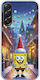 Xmas Cartoons Spongebob Schwammkopf Samsung Galaxy A56 5g Flexibles TPU Transparentes Silikon