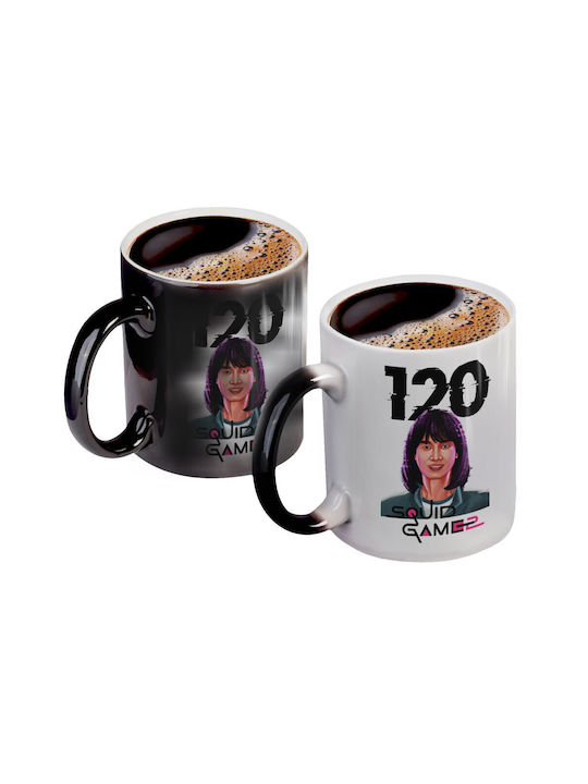 Koupakoupa Heat Change Mug Ceramic Black 330ml