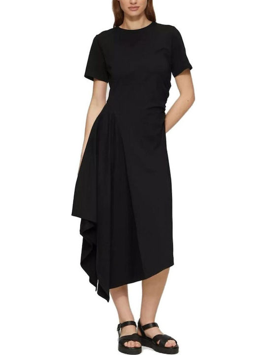 Summer Midi Dress Black