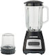 Hausberg Blender Cu Cană Din Sticlă 1,5 L Putere 500W Negru HB7772NG