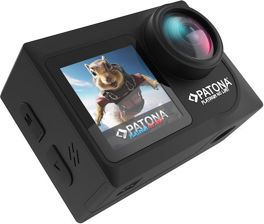 Patona Life SL4 5K Action Camera 5K Underwater with Screen 2" Black