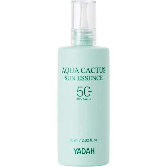 Yadah Aqua Cactus Sun Essence Αντηλιακό Προσώπου SPF50+ 60ml