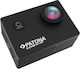 Patona Life SL4 3K Action Camera 4K Ultra HD Underwater (with Case) with Screen 2" and Wi-Fi Black