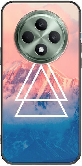 Wild Mountains Oppo Reno 12 Fs 5g Black TPU Black Silicone