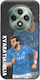 Football Stars Khvicha Kvaratskhelia Oppo Reno 12 Fs 5g Black TPU Black Silicone