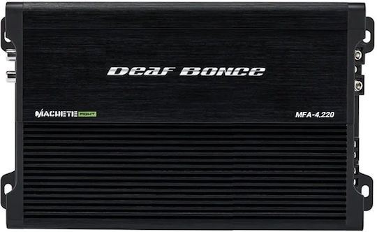 Deaf Bonce Amplificator Auto 4 canale (Clasa D)