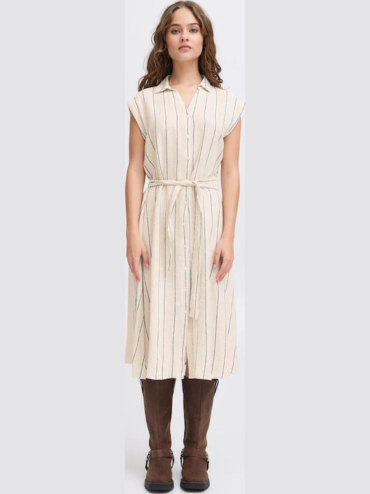 ICHI Dress All Day Beige
