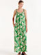 Summer Maxi Dress Green