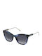 Nina Ricci Women's Sunglasses with Brown Tartaruga Frame and Gray Gradient Lens