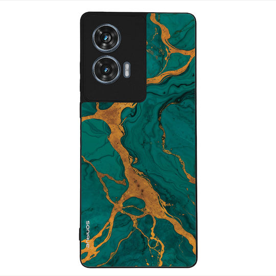 Sonique Marble Series Case for Motorola Edge 50 Fusion 5G Green