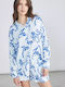 Women's Long Sleeve Shirt Blue