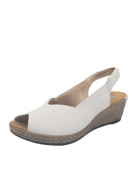 Anatomic Women's Leather Platform Shoes White