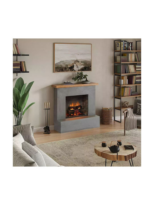 Tagu Powerflame Επιτοίχιο Ηλεκτρικό Τζάκι 1400W 110x35cm