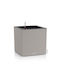 Lechuza Canto Self-watering Pot Plastic Light Grey 30x30x30cm.