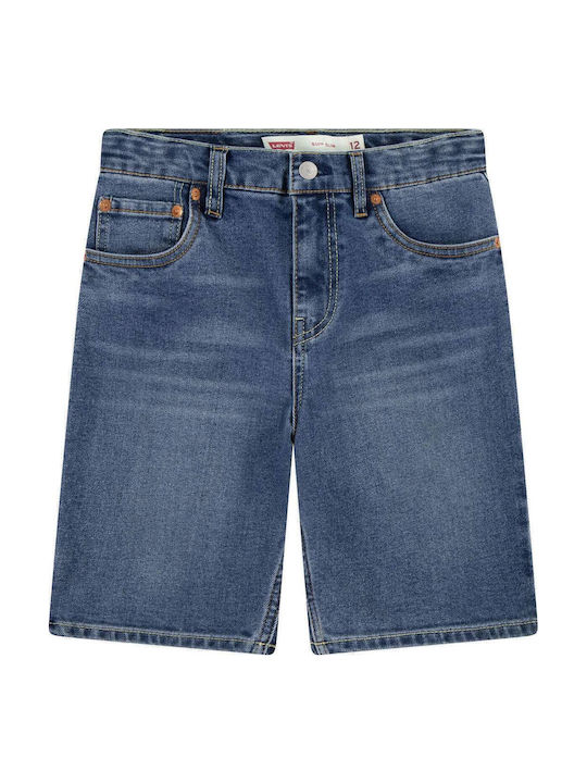 Pantaloni Scurți/Bermude Denim Închis Pentru Copii
