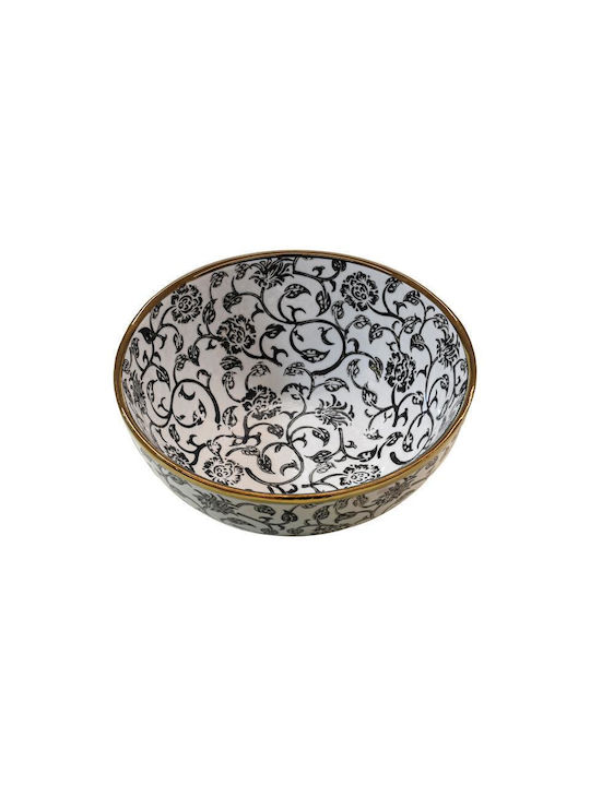 Fylliana Fl22961 Decorative Bowl Black 25x10cm