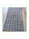Linea Home Bubble Rabit Anti-slip Rug Rectangular Silver