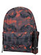Polo Original Scarf Shapes School Bag Backpack Junior High-High School Red with Water Bottle Holder 20Liters 2025